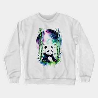 Galactic Panda Crewneck Sweatshirt